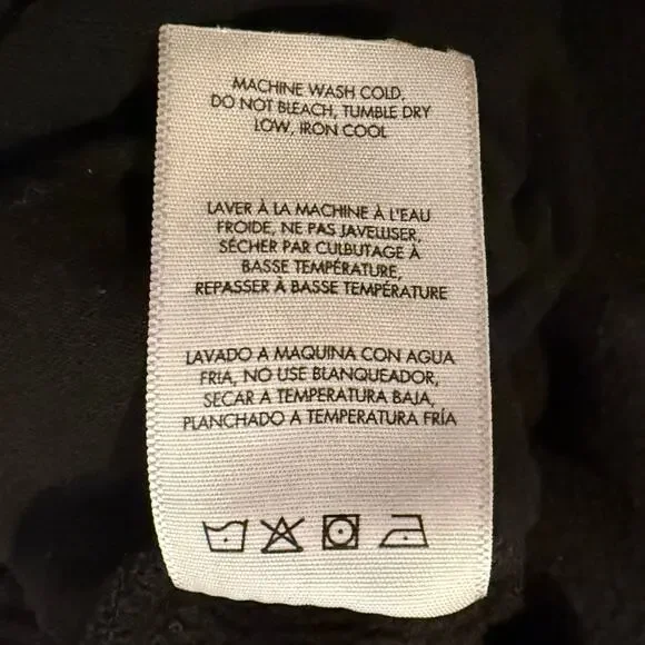 WeWoreWhat Black Sweat Shorts Cozycore Comfy Loungewear Size Small - Picture 5 of 7